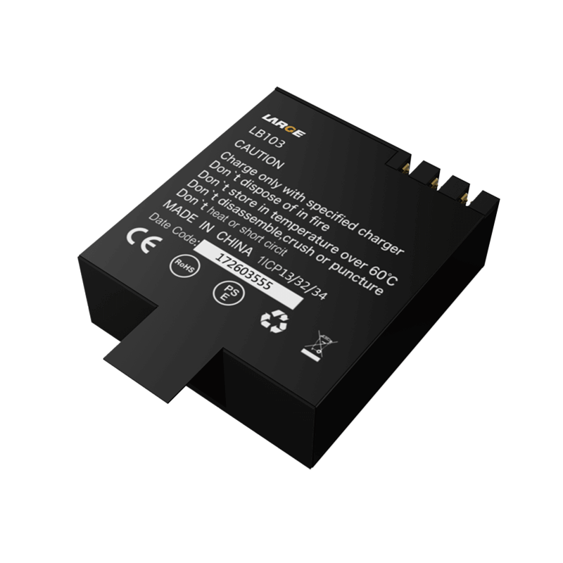 3.7V 1200mAh 1203030 聚合物鋰電池 運(yùn)動(dòng)相機(jī)電池，鈷酸鋰材料