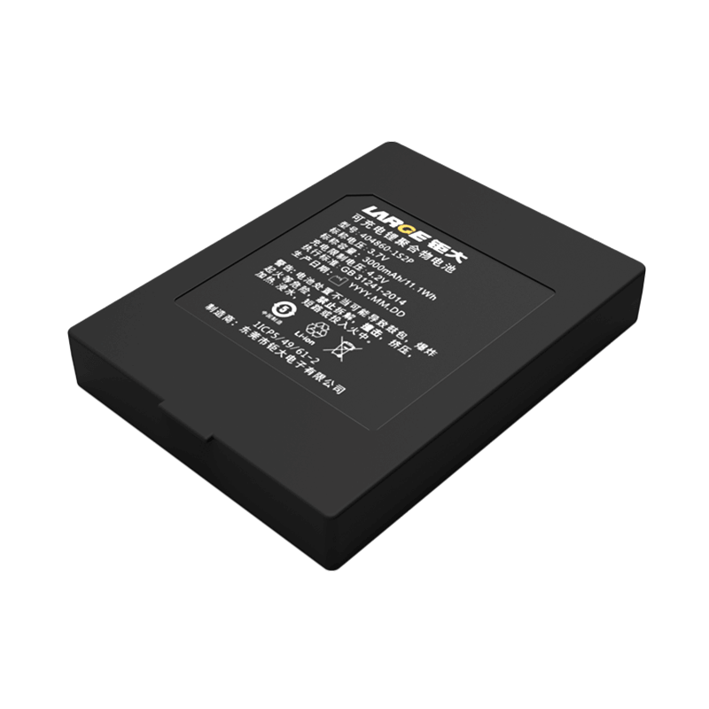 3.7V 3000mAh 404860 移動打印機(jī)聚合物鋰電池 鈷酸鋰材料