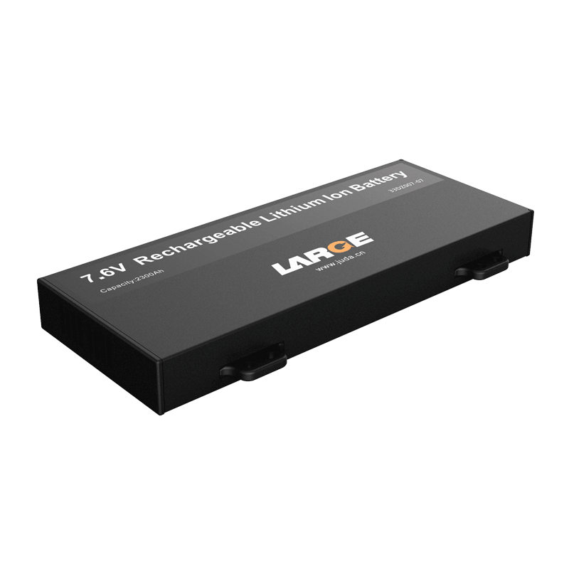 7.6V 2.3Ah LA483685 手持平板聚合物鋰電池，帶IIC通訊
